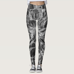 LEGGINGS TEINTURE NŒUD NOIR BLANC