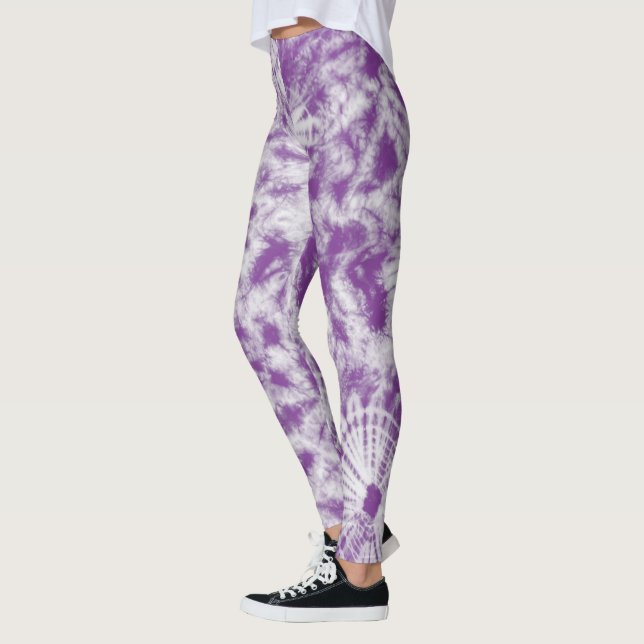 Leggings Teinture pourpre (Gauche)