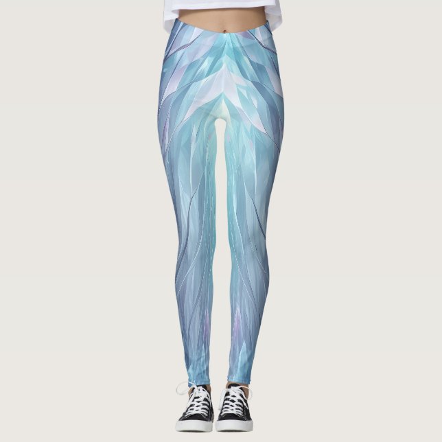 Leggings Tempête de glace (Devant)