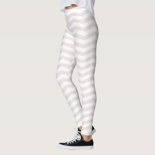 Leggings Tendance Beige Brown Blanc Pastel Couleurs Moderne