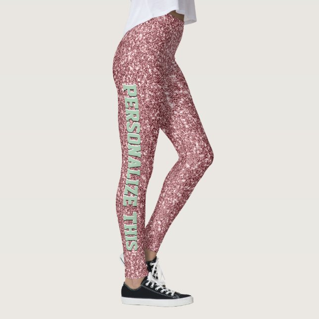 Leggings Tension Rose (Droite)
