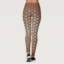 Leggings Terre rouge et Motif Pois