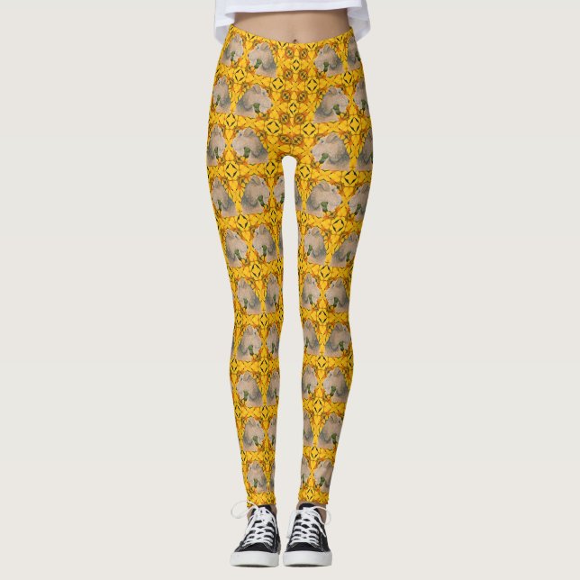 Leggings Terriers Airedale (Devant)