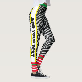 Leggings Texte personnalisé l Design moderne l Poster de an
