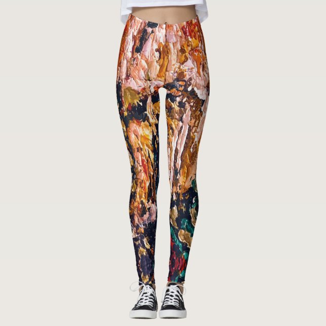 Leggings Textura #47 de obra Amanecer (Devant)