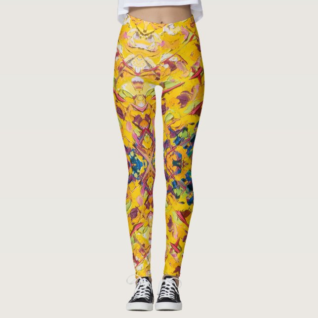 Leggings Textura #4 de la obra Piña. SERIE (Devant)