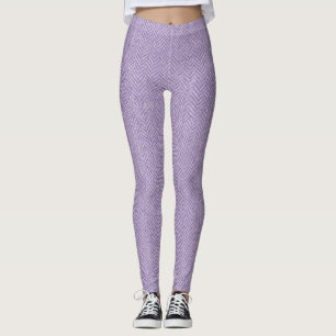 Leggings Texture de tissage classique en os de cerf - Timel