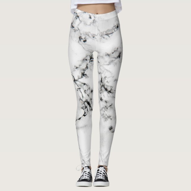 Leggings Texture marbré (Devant)