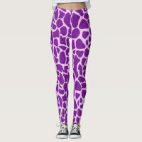 Texture violette de la peau de girafe