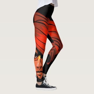 Leggings THAMRO - Anjelica font face à des guêtres