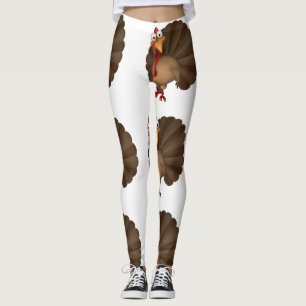 Leggings Thanksgiving adorable de la Turquie