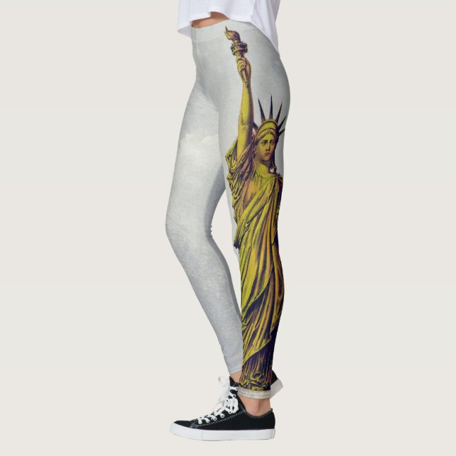 Leggings The Statue of Liberty, The Great Bartholdi Statue (Gauche)