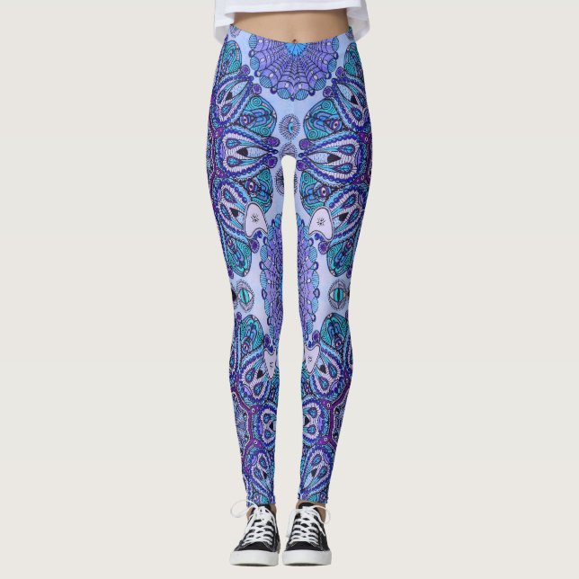 Leggings "The Touch Of Infinity" (Farbe) (Vorderseite)