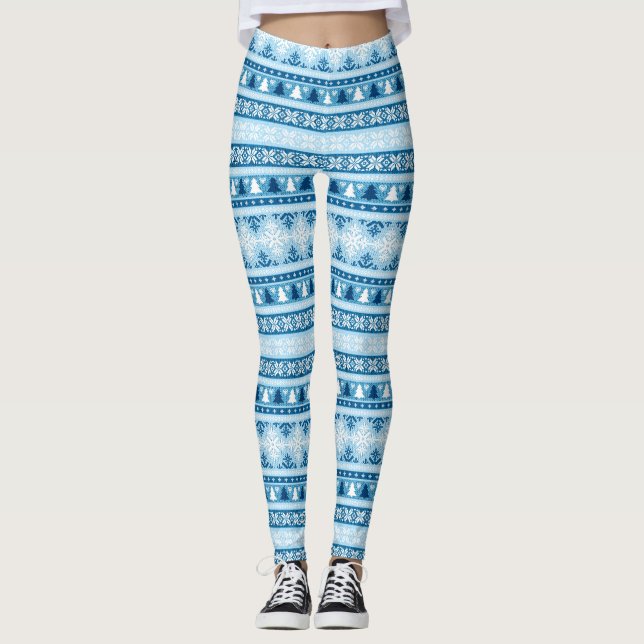Leggings Thème hiver (Devant)