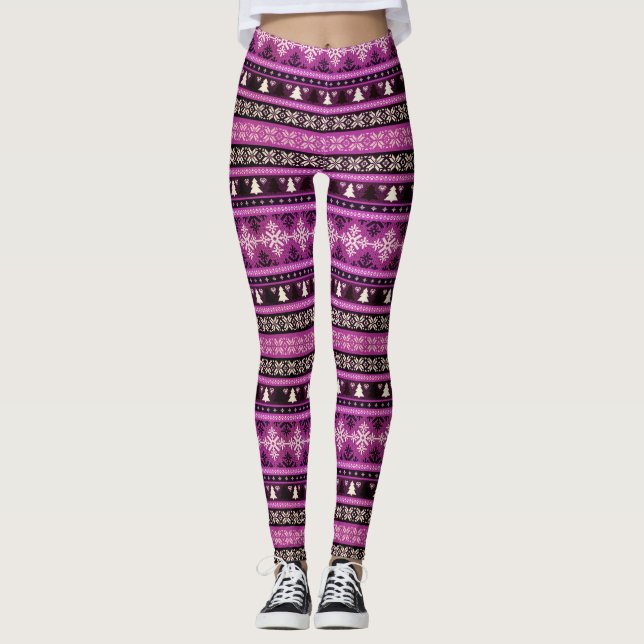 Leggings Thème hiver (Devant)