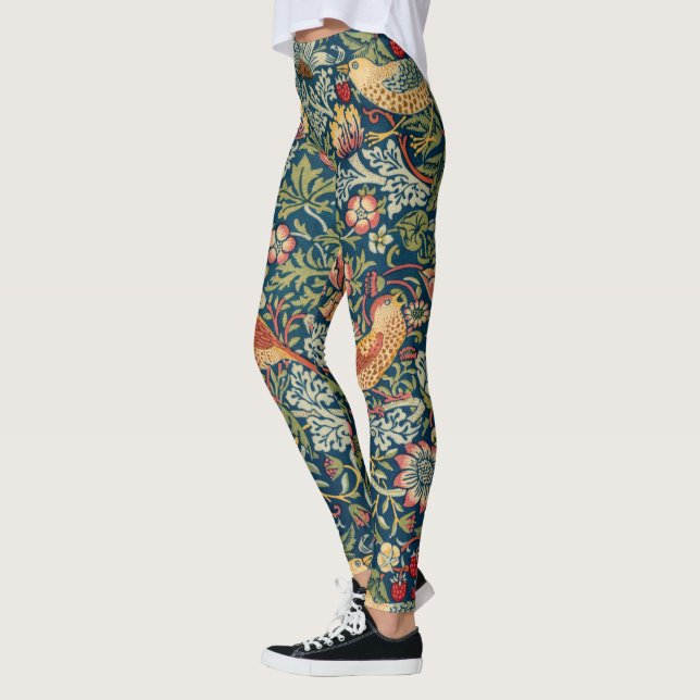 Leggings Thief de fraises par William Morris (Gauche)