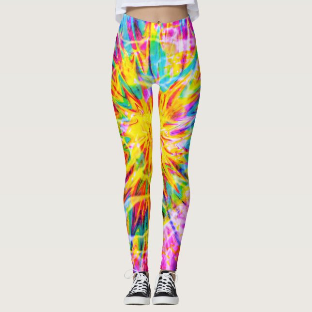 LEGGINGS TIE DYE SPLASH  (Devant)