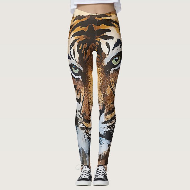 Leggings Tigre (Devant)