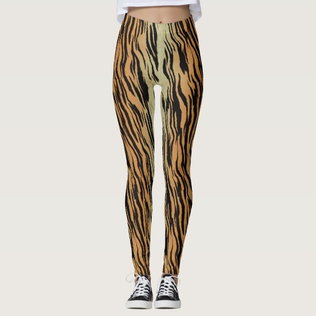 Leggings Tigre en grève (Devant)