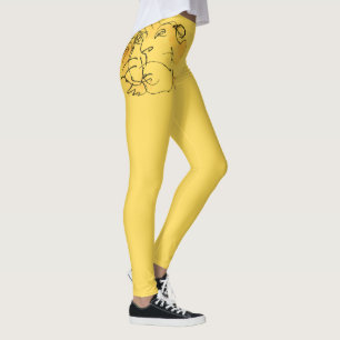 Leggings Tigre Tigre chinois Dessin original mignon Nouvel