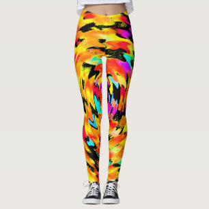 Leggings Tigress Abstrait