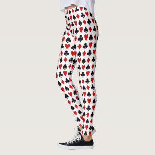 Leggings Tisonnier original de pièce de jeux de cartes de