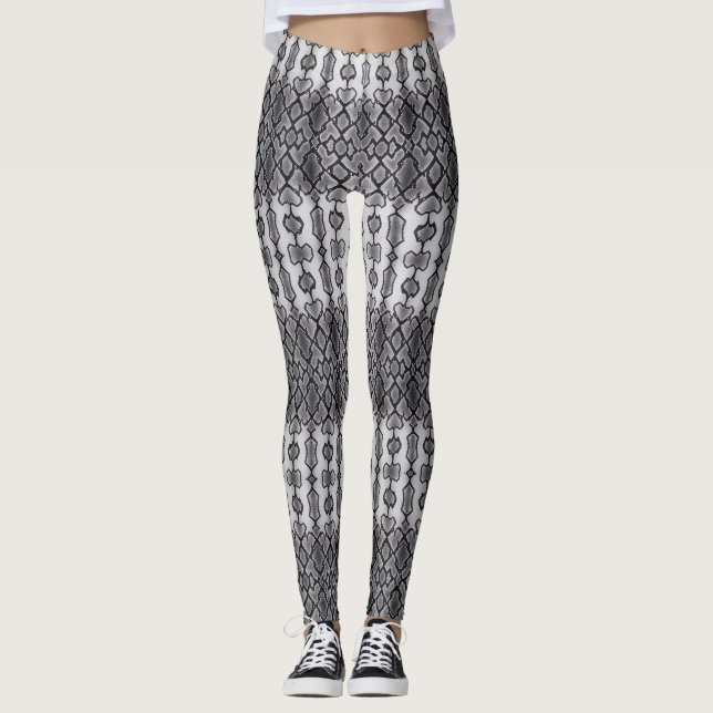 Leggings tissu motif anaconda (Devant)