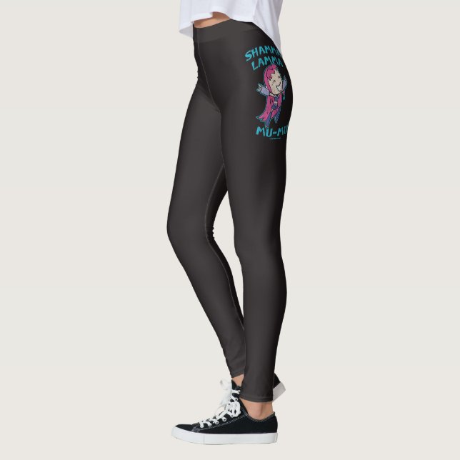 Leggings Titans Ados, allez ! | Starfire "Shamma Lamma Mu-M (Gauche)