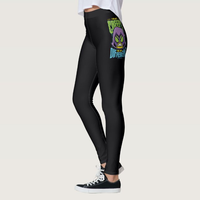 Leggings Titans Ados, partez ! | Raven "Pas Déplaisant je s (Gauche)
