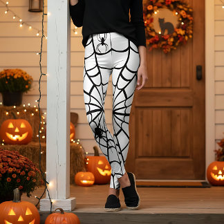 Leggings Toile d'araignée effrayante