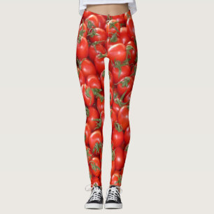Leggings Tomates Raisin Rouge