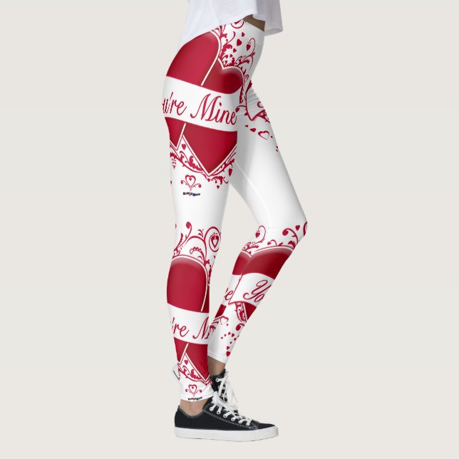 Leggings Ton Coeur Rouge (Droite)