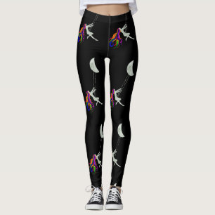 Leggings Tonnerre à tête rouge pivotante Lune