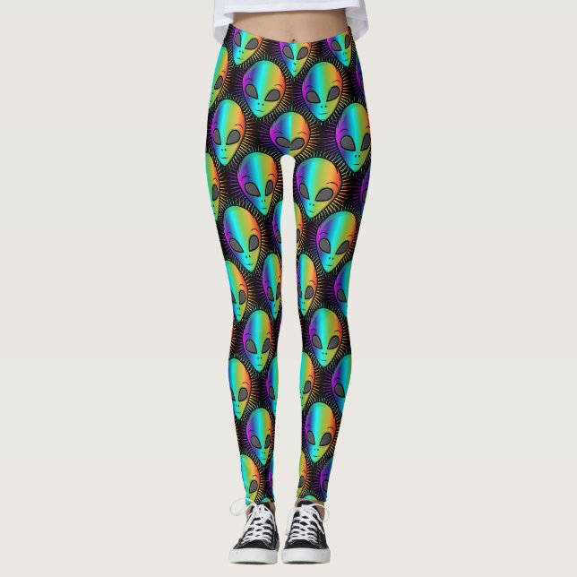 Leggings Tonnerre-Cove de la tête du Alien de liaison (Devant)