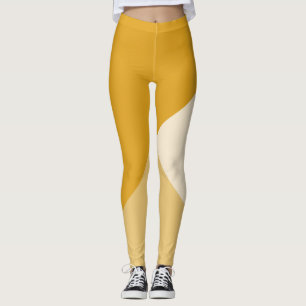 Leggings Tons de moutarde