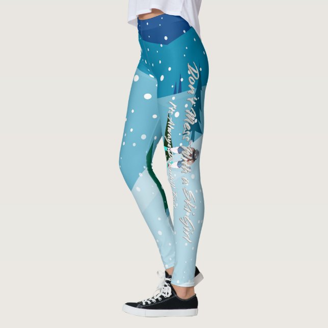Leggings TOP ne manquez pas les filles de ski (Gauche)