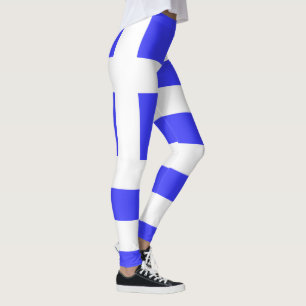 Leggings Total du drapeau grec