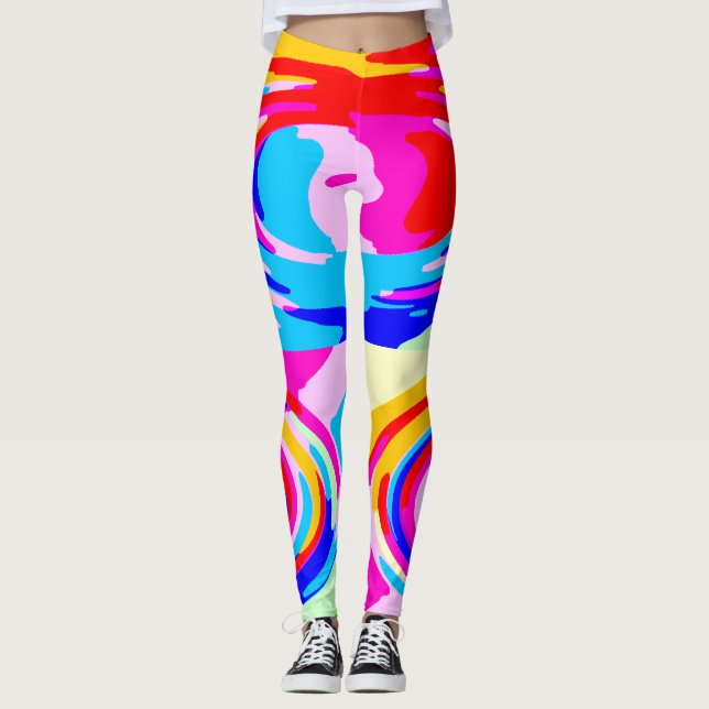 Leggings total fou (Devant)