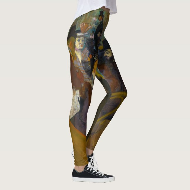 Leggings Toulouse-Lautrec - Au Rouge (Droite)