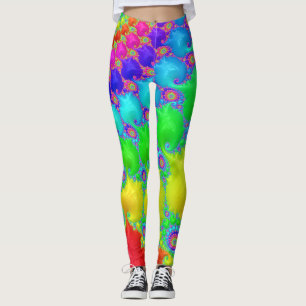 Leggings Tourbillon arc-en-ciel