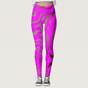 Leggings Tourbillon rose