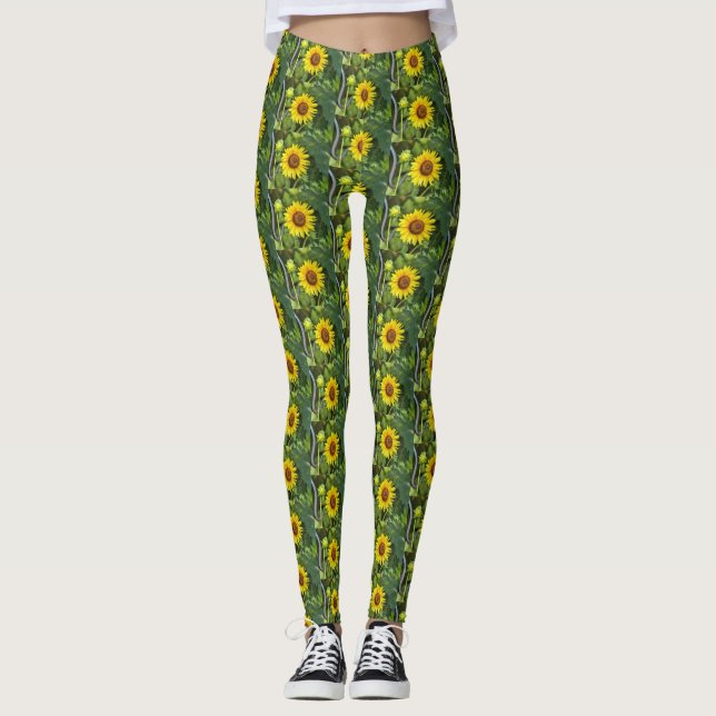 Leggings Tournesol (Devant)