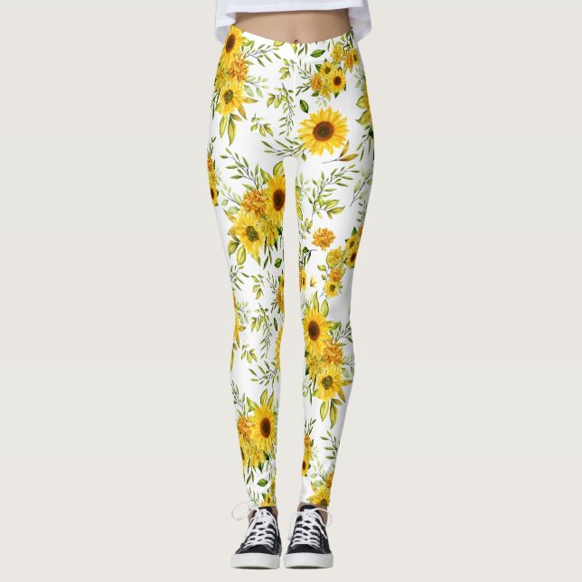 Leggings Tournesol 8 (Devant)