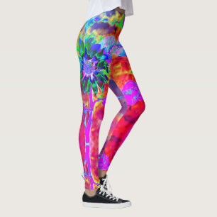Leggings tournesol Abstrait de chakra psychédélique