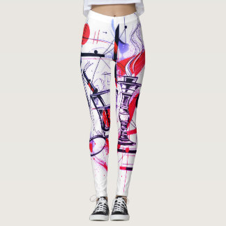 Leggings tout-imprimé pour femmes