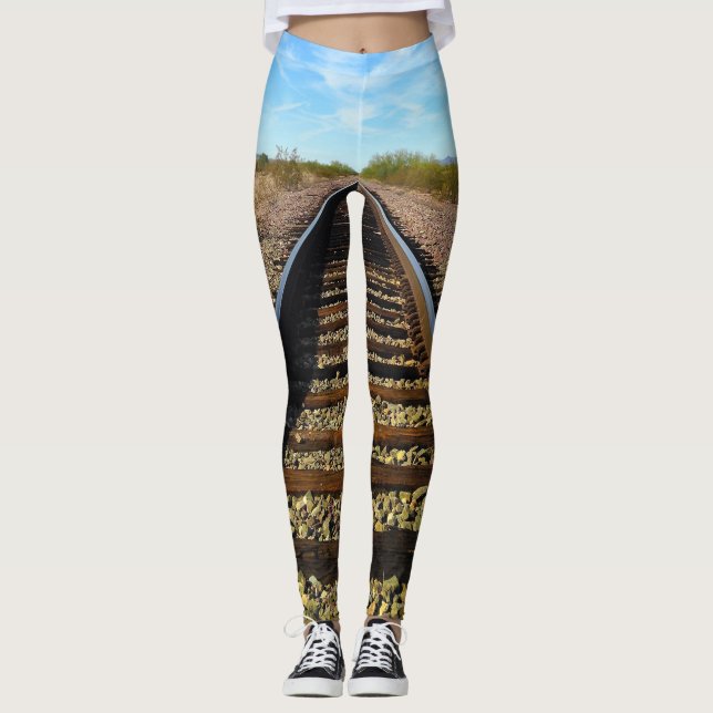 Leggings Train sur le bonheur (Devant)