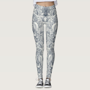 Leggings Trésors de plage, coquillages, crabes, coraux et s