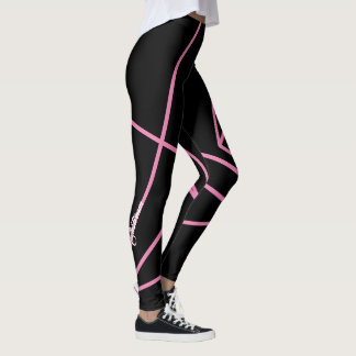 Leggings Triangle Triangle Triangle Rose