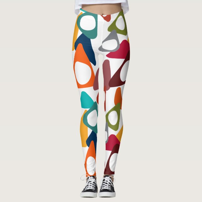 Leggings Triangles arrondis (Devant)