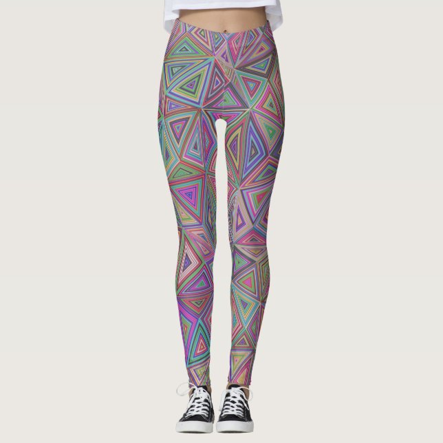leggings triangles pastel (Devant)